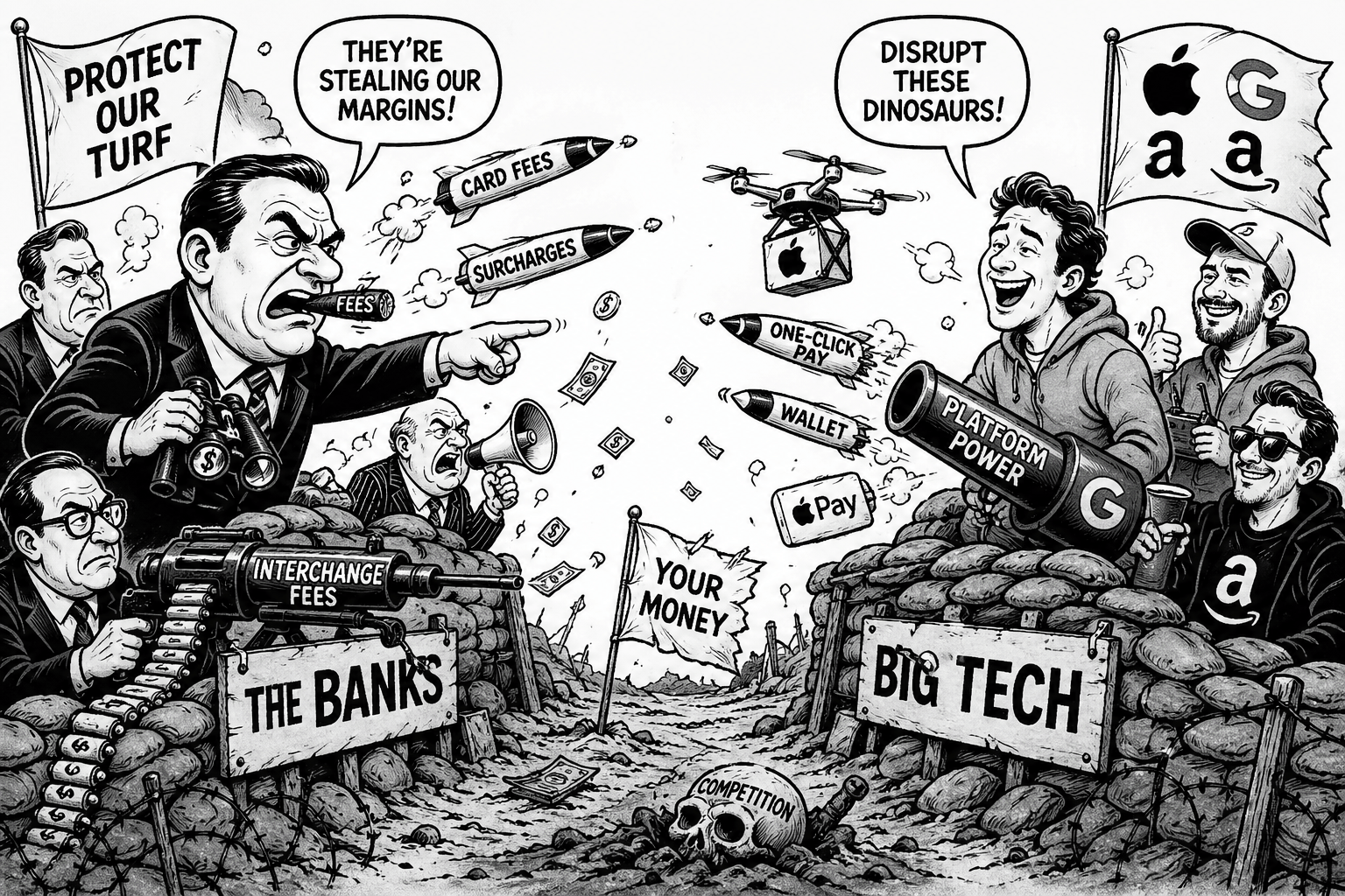 Banks demand big tech companies pay more tax in Australia