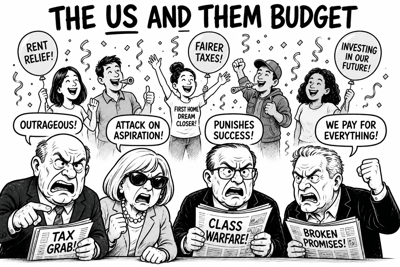 The us and them budget